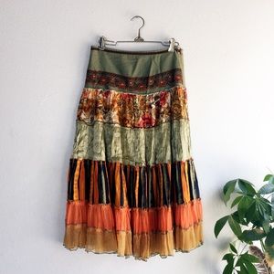 Alberto Makali boho skirt